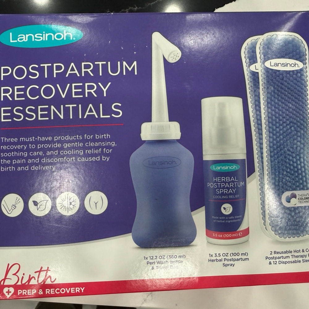 NIB Lansinoh Postpartum Recovery Essentials